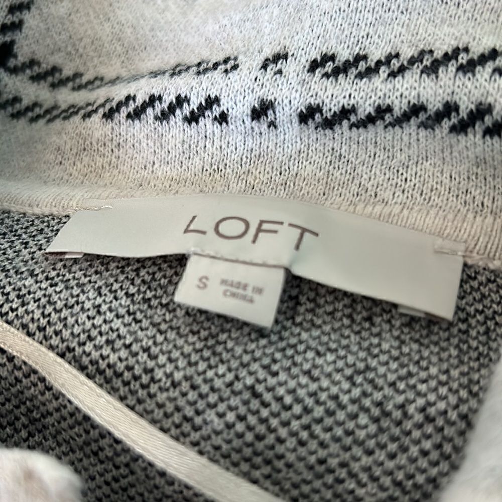 Loft Premium Patterned Cardigan (Women's Small) - Picture 5 of 6